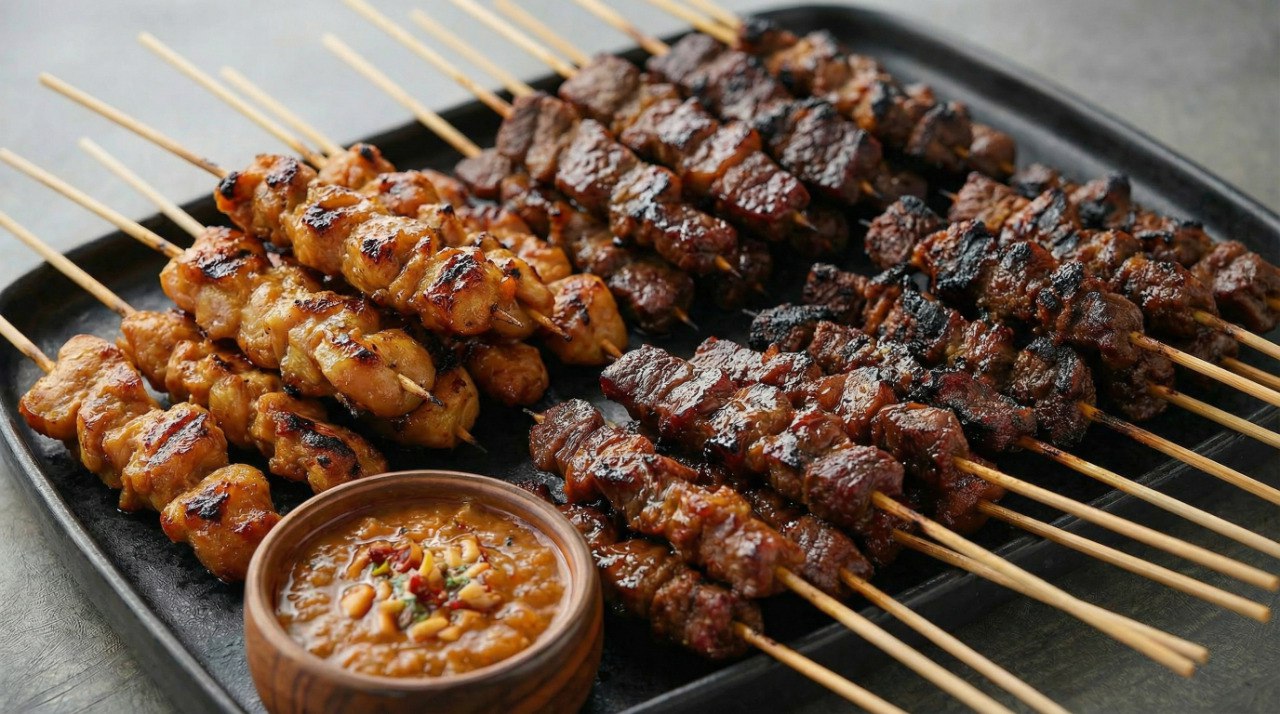Satays, Otahs and Finger Food