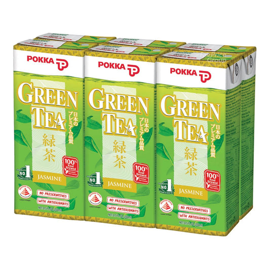 Pokka Green tea (6 packets)