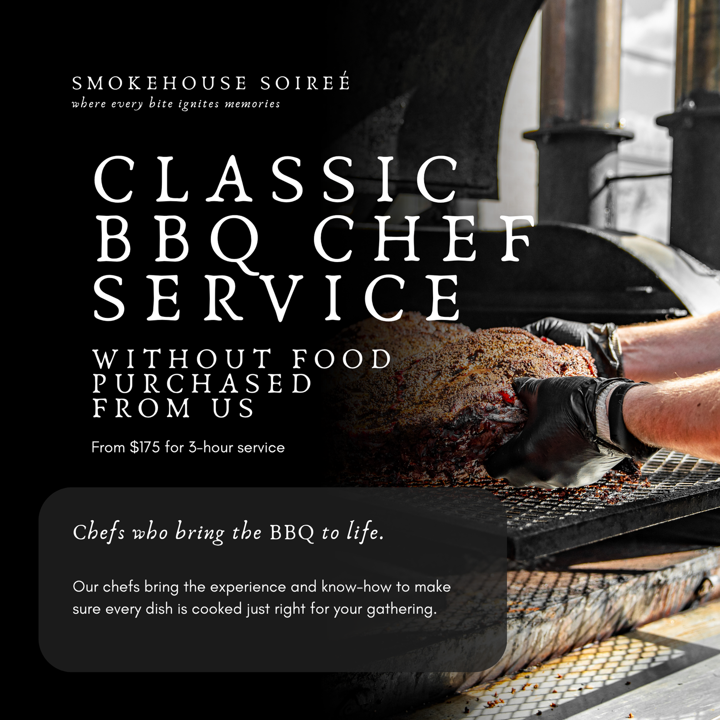 Classic BBQ Chef Service (Without Food Purchased From Us)