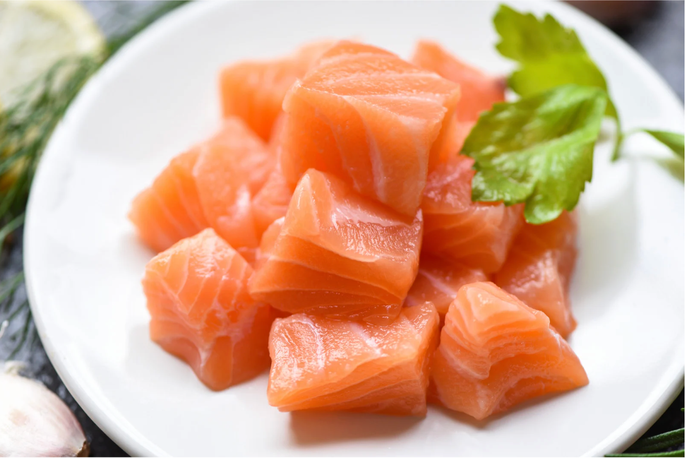 [Limited Time Offer] Marinated Salmon Cube (500g)